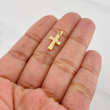 Dije Cruz Cristo 0.4 g / 1.9 cm Oro Amarillo 18K