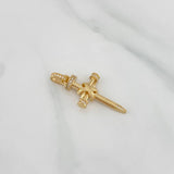 Dije Cruz Clavos 3.9 g / 3.7 cm Oro Amarillo 18K