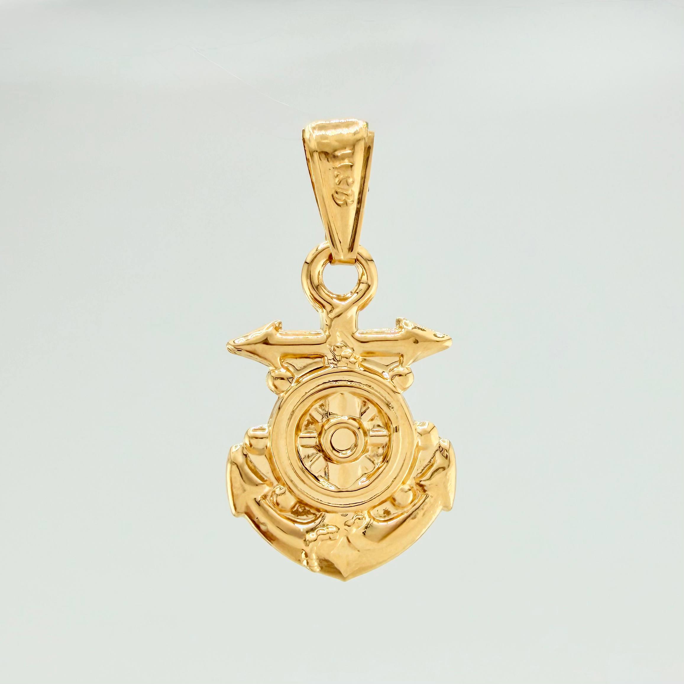 Dije Ancla 1.45 g / 3.3 cm Oro Amarillo 18K