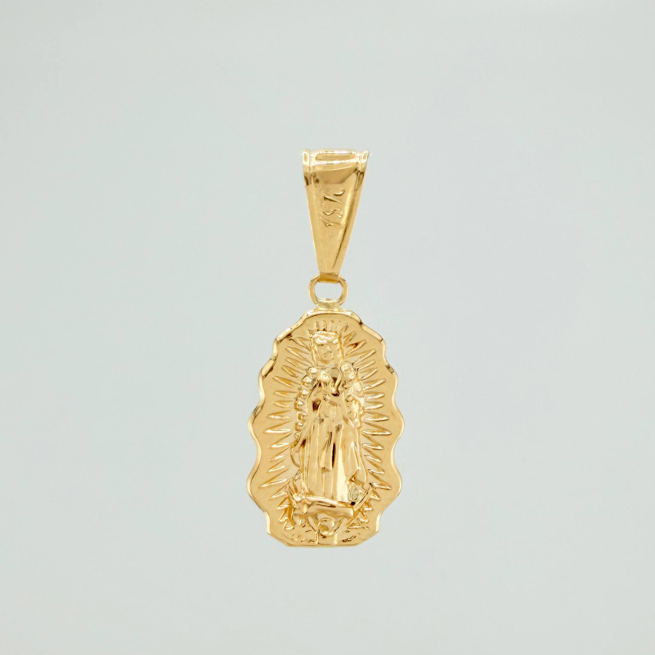 Dije Virgen Guadalupe 1.3 g / 3.1 cm Oro Amarillo 18K