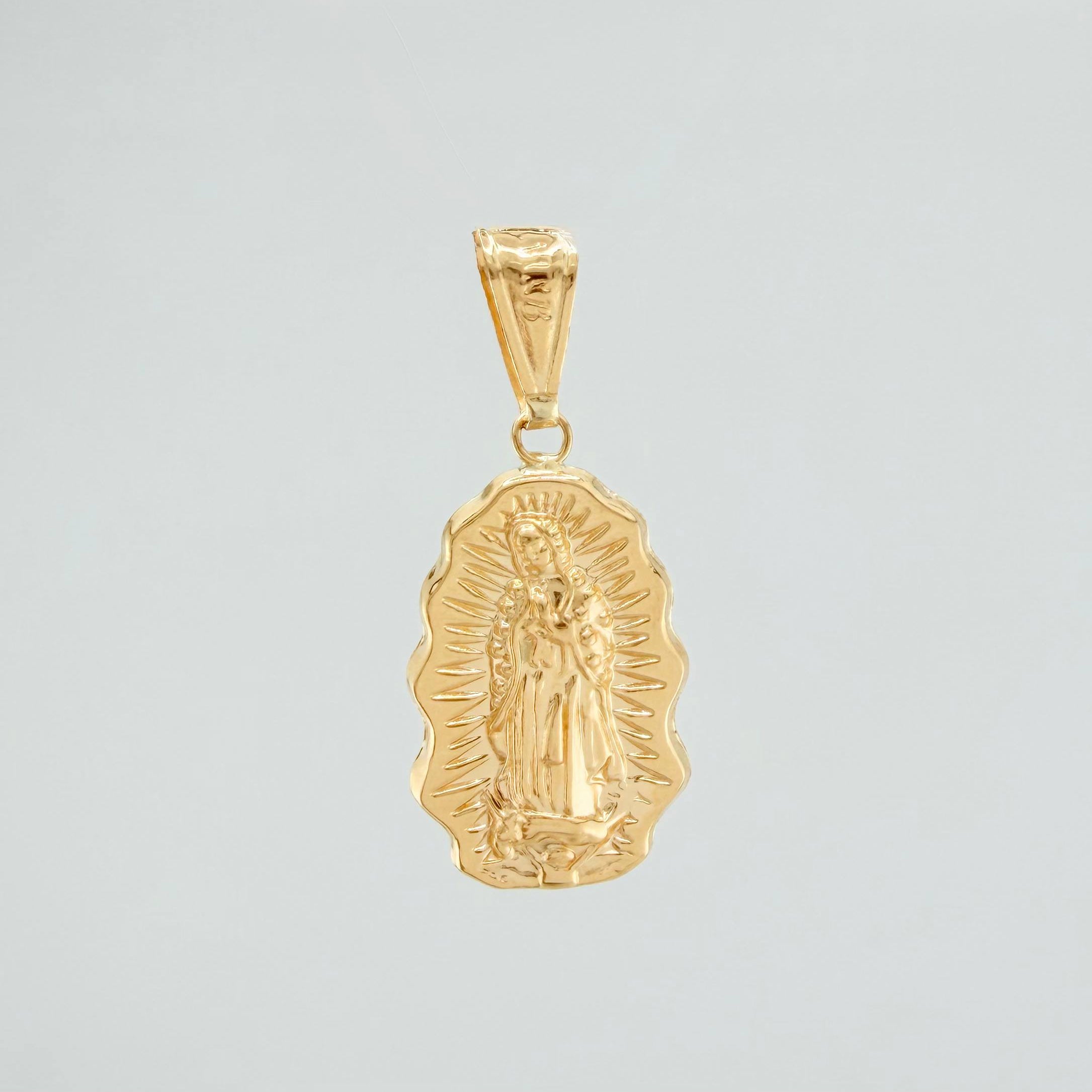 Dije Virgen Guadalupe 1.7 g / 3.4 cm Oro Amarillo 18K