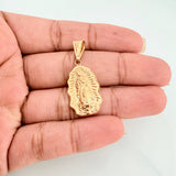 Dije Virgen Guadalupe 1.7 g / 3.4 cm Oro Amarillo 18K