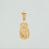 Dije Virgen Del Carmen 1.2 g / 3 cm Oro Amarillo 18K