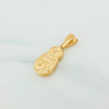 Dije Virgen Del Carmen 1.2 g / 3 cm Oro Amarillo 18K