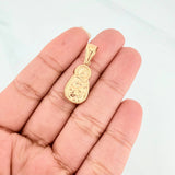 Dije Virgen Del Carmen 1.2 g / 3 cm Oro Amarillo 18K
