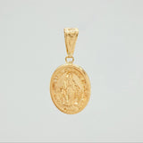 Dije Virgen Milagrosa 1.4 g / 3 cm Oro Amarillo 18K