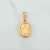 Dije Virgen Milagrosa 1.4 g / 3 cm Oro Amarillo 18K