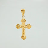 Dije Cruz Cristo 1.9 g / 4.1 cm Oro Amarillo 18K