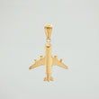 Dije Avion 1.65g / 4cm Oro Amarillo 18K