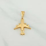 Dije Avion 1.75 g / 3.7 cm Oro Amarillo 18K