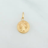 Dije San Benito 0.85 g / 2.1 cm Oro Amarillo 18K