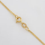 Cadena China 2.8g / 50cm / 1.45mm Oro Amarillo 18K