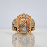 Anillo San Judas 10.95 g / T11 Tres Oros 18K