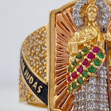 Anillo San Judas 10.95 g / T11 Tres Oros 18K