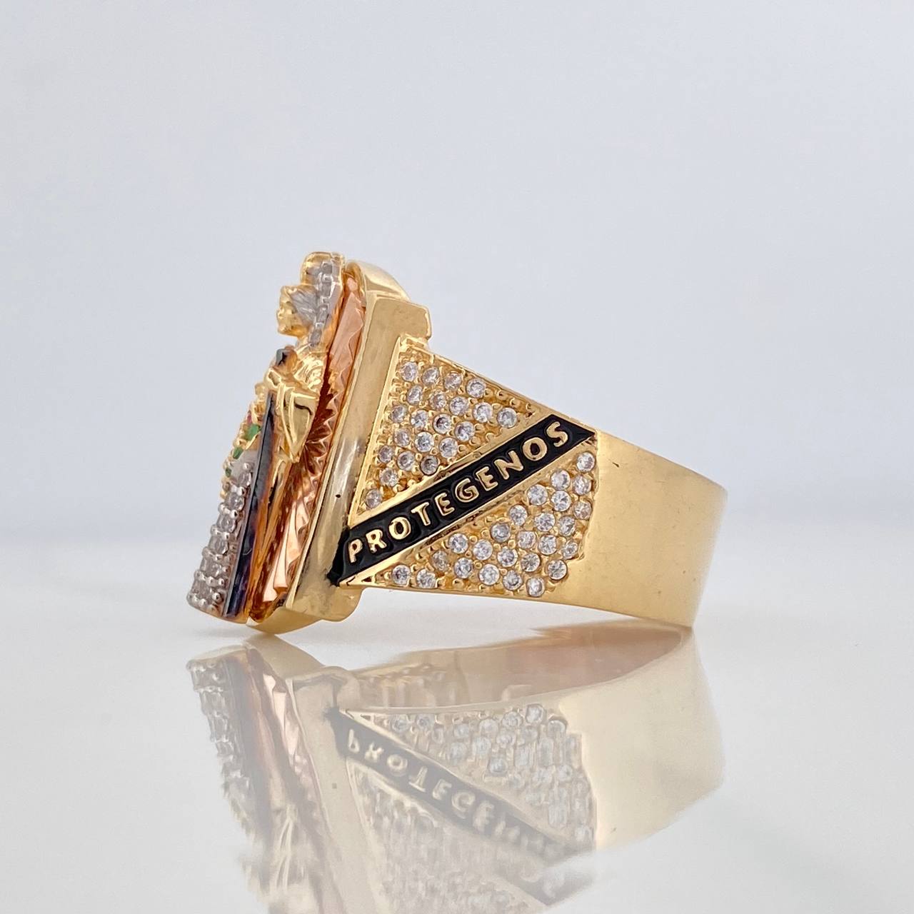 Anillo San Judas 10.95 g / T11 Tres Oros 18K