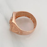 Anillo Herradura Caballo 7.05 g / T11 Oro Rosa 18K
