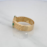 Anillo Correa Corona 4.85 g / T10 1/2 Oro Amarillo 18K