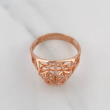 Anillo Pantera 4 g / T10 Oro Rosa 18K