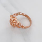 Anillo Pantera 4 g / T10 Oro Rosa 18K