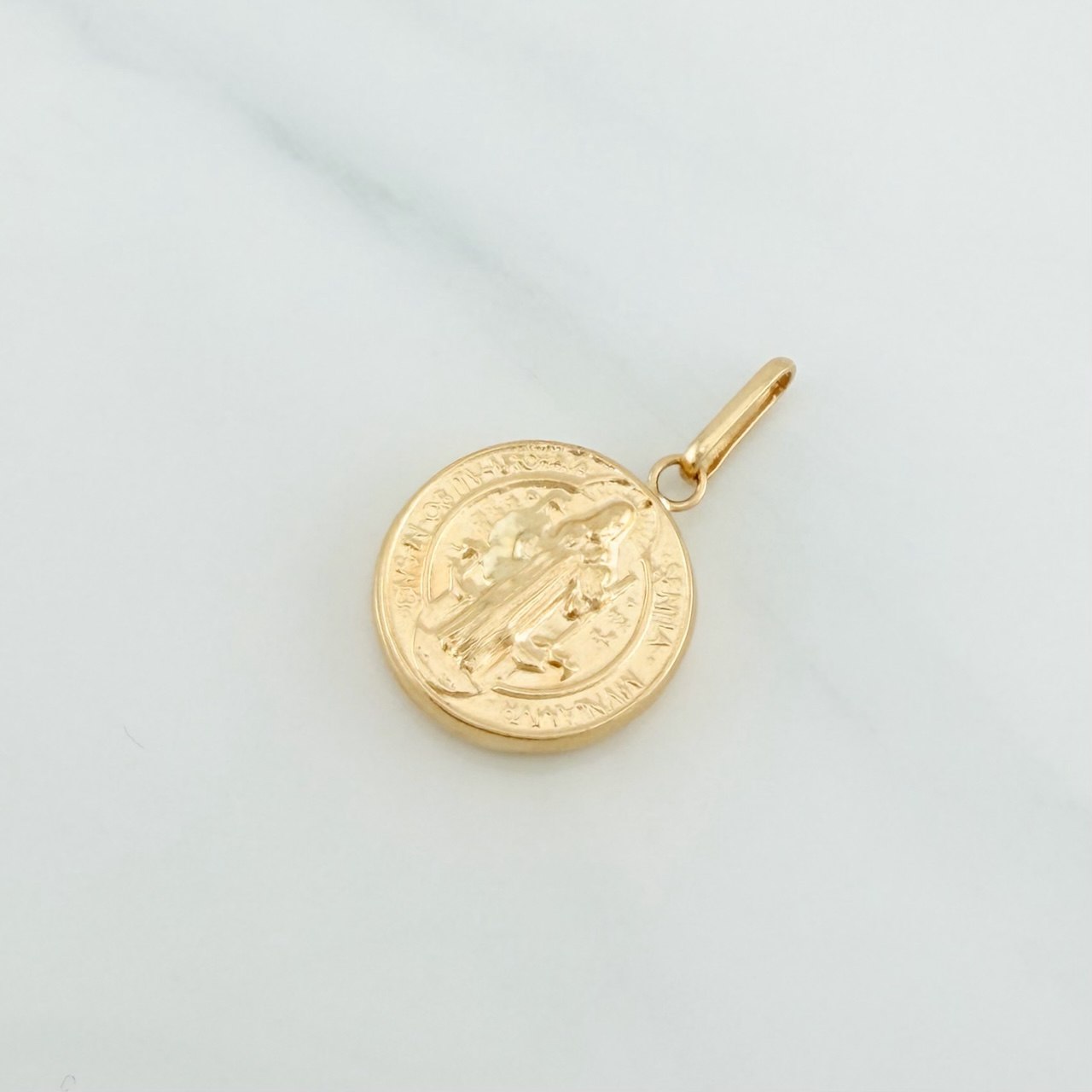 Dije San Benito 1.2 g / 2.4 cm Oro Amarillo 18K