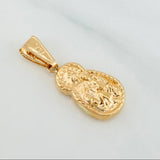 Dije Virgen Del Carmen 1.15 g / 3 cm Oro Amarillo 18K