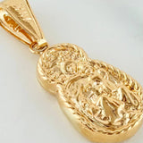Dije Virgen Del Carmen 1.15 g / 3 cm Oro Amarillo 18K