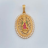 Dije Virgen Guadalupe 4.35gr / 3.4cm / Oro Amarillo 18K %