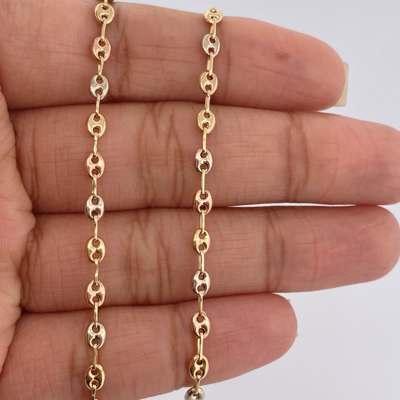 Cadena GC 6.1gr / 61.5cm / 3.1mm Tres Oros 18K %