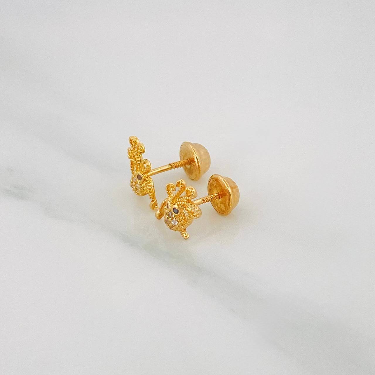 Topos Pulpo 1.05g / 4.72mm Oro Amarillo 18K