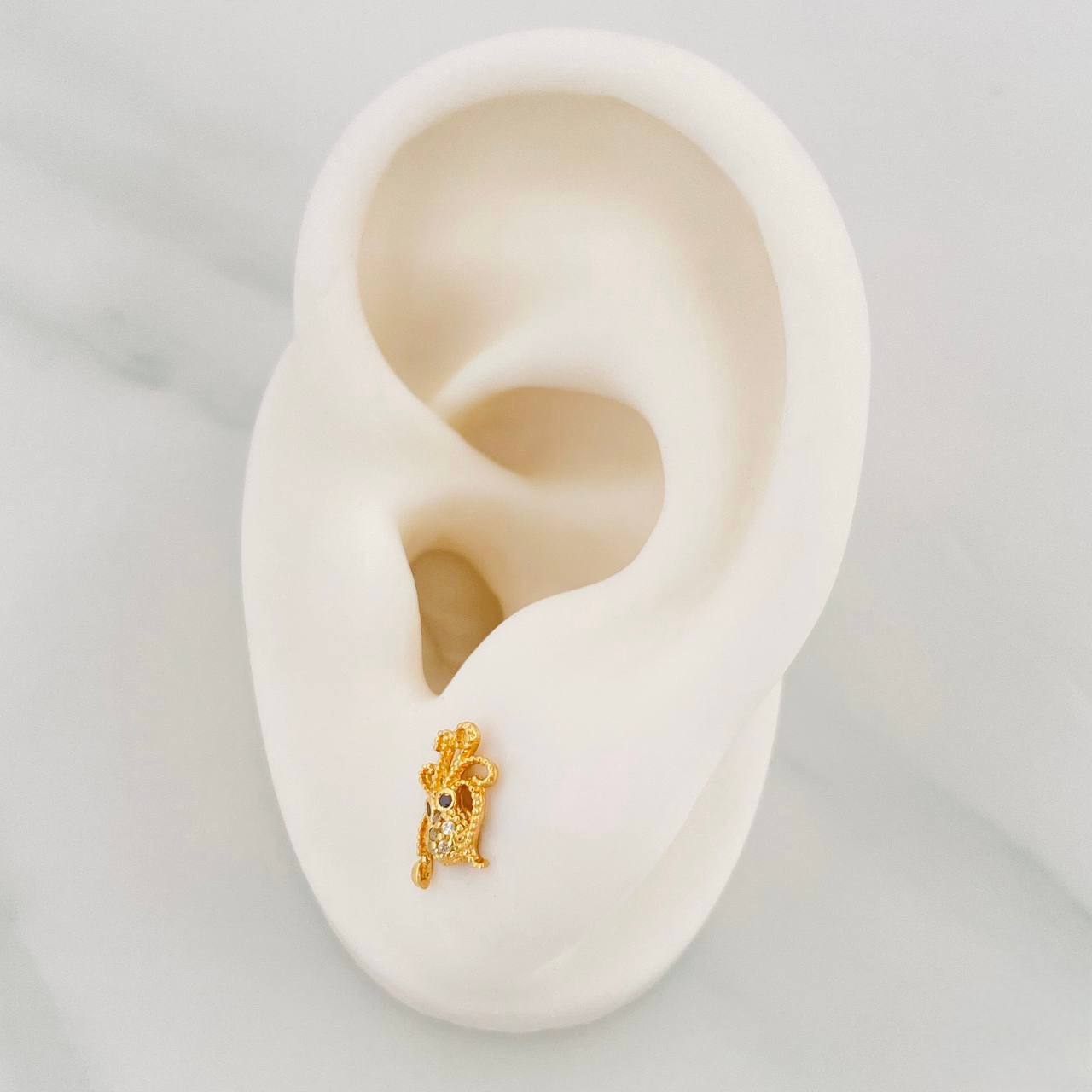 Topos Pulpo 1.05g / 4.72mm Oro Amarillo 18K