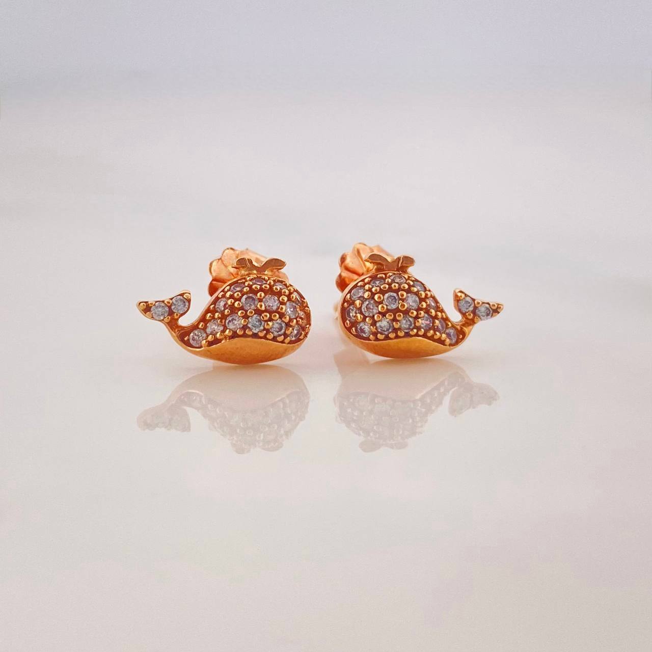 Topos Ballena 1.3g / 10.16mm Oro Rosa 18K