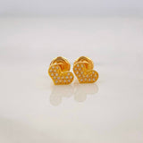 Topos Corazon 0.7g / 7mm Oro Amarillo 18K