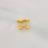 Topos Corazon 0.7g / 7mm Oro Amarillo 18K