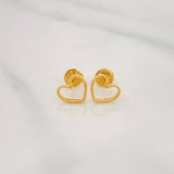 Topos Corazon 0.8g / 8.86mm Oro Amarillo 18K
