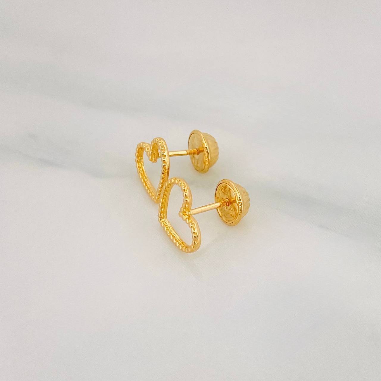 Topos Corazon 0.8g / 8.86mm Oro Amarillo 18K