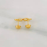 Topos Corazon 0.8g / 8.86mm Oro Amarillo 18K