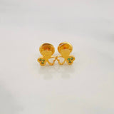 Topos Corazones 0.75g / 6.22mm Oro Amarillo 18K