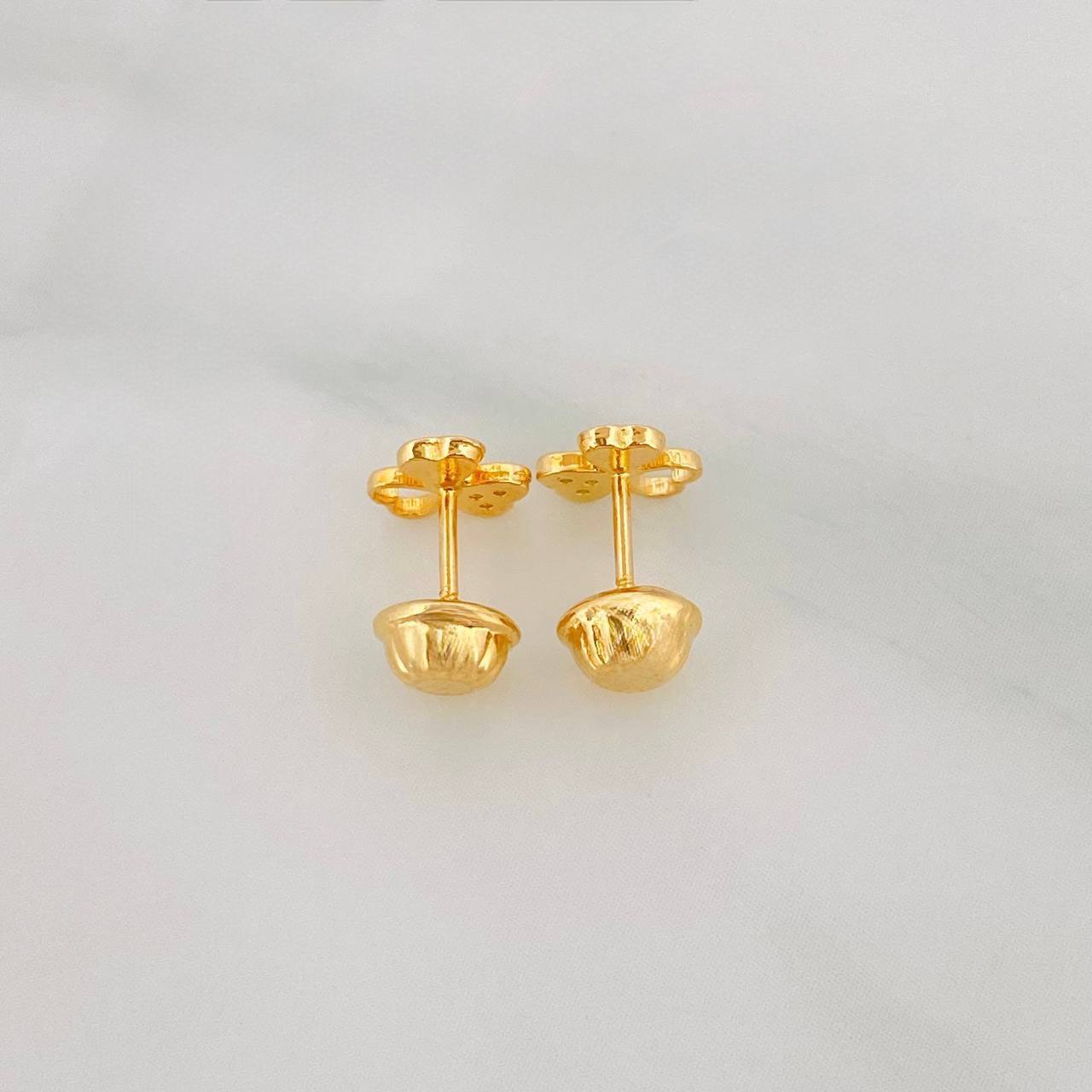 Topos Corazones 0.75g / 6.22mm Oro Amarillo 18K