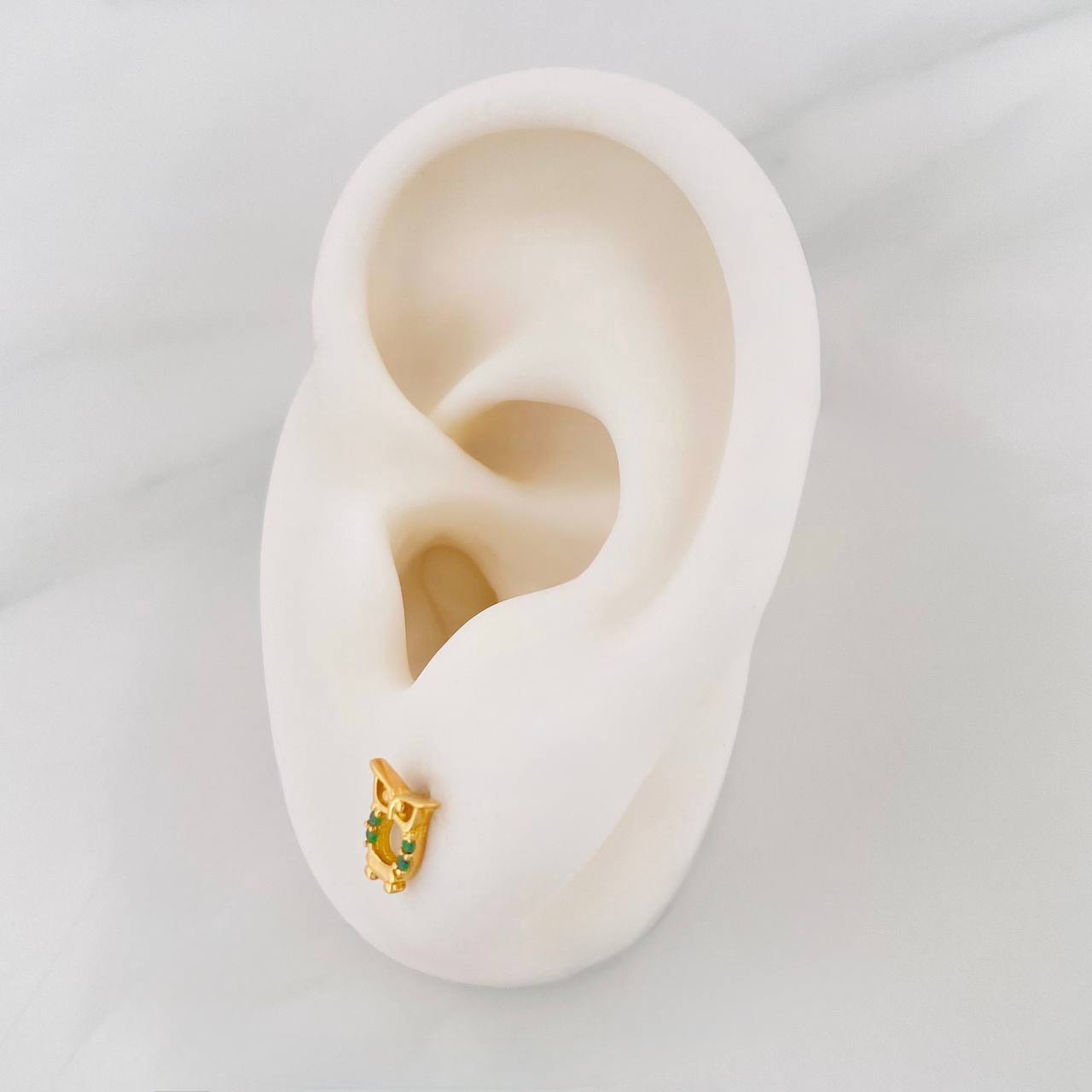 Topos Buho 1.05g / 4.42mm Oro Amarillo 18K