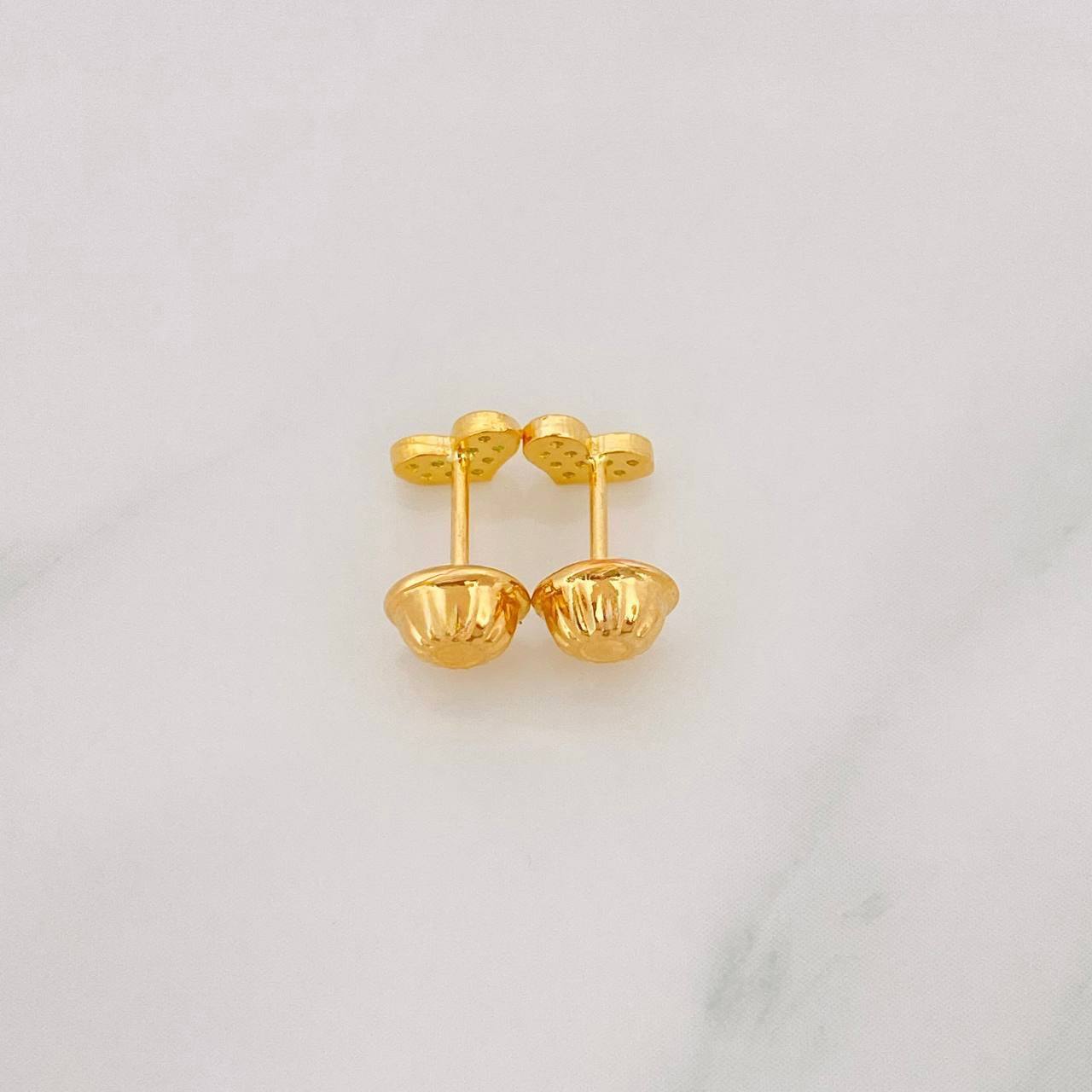 Topos Corazon 0.55g / 5.75mm Oro Amarillo 18K