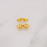 Topos Corazon 0.55g / 5.75mm Oro Amarillo 18K