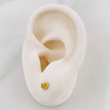 Topos Corazon 0.55g / 5.75mm Oro Amarillo 18K