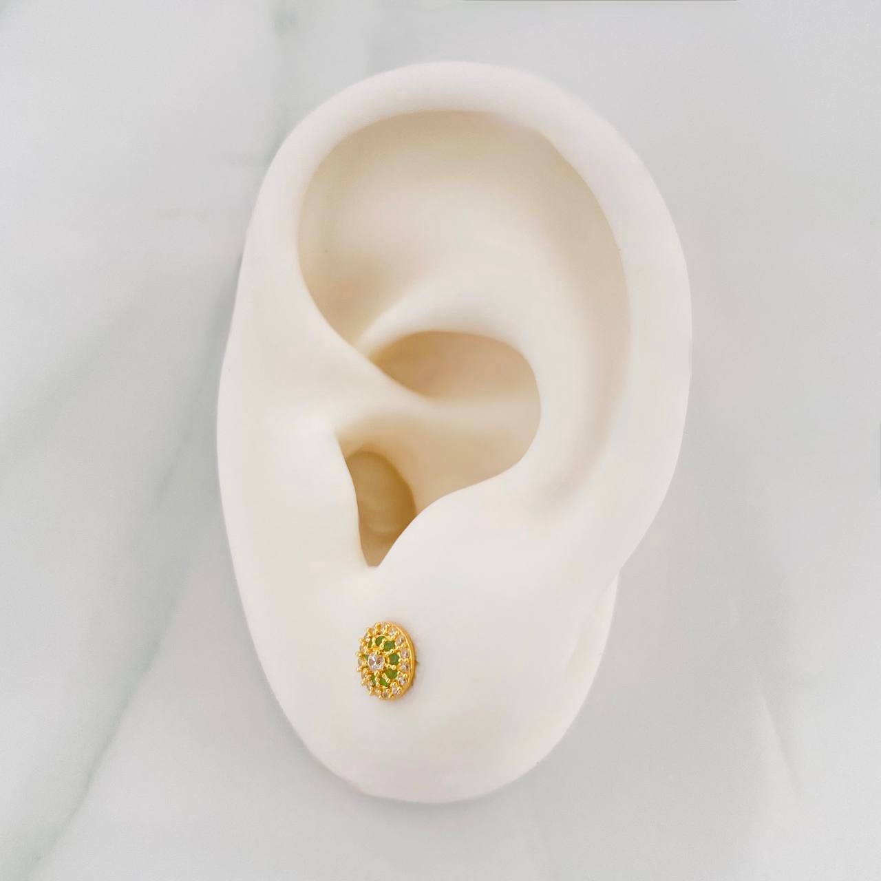 Topos Halo 0.75g / 5.84mm Oro Amarillo 18K