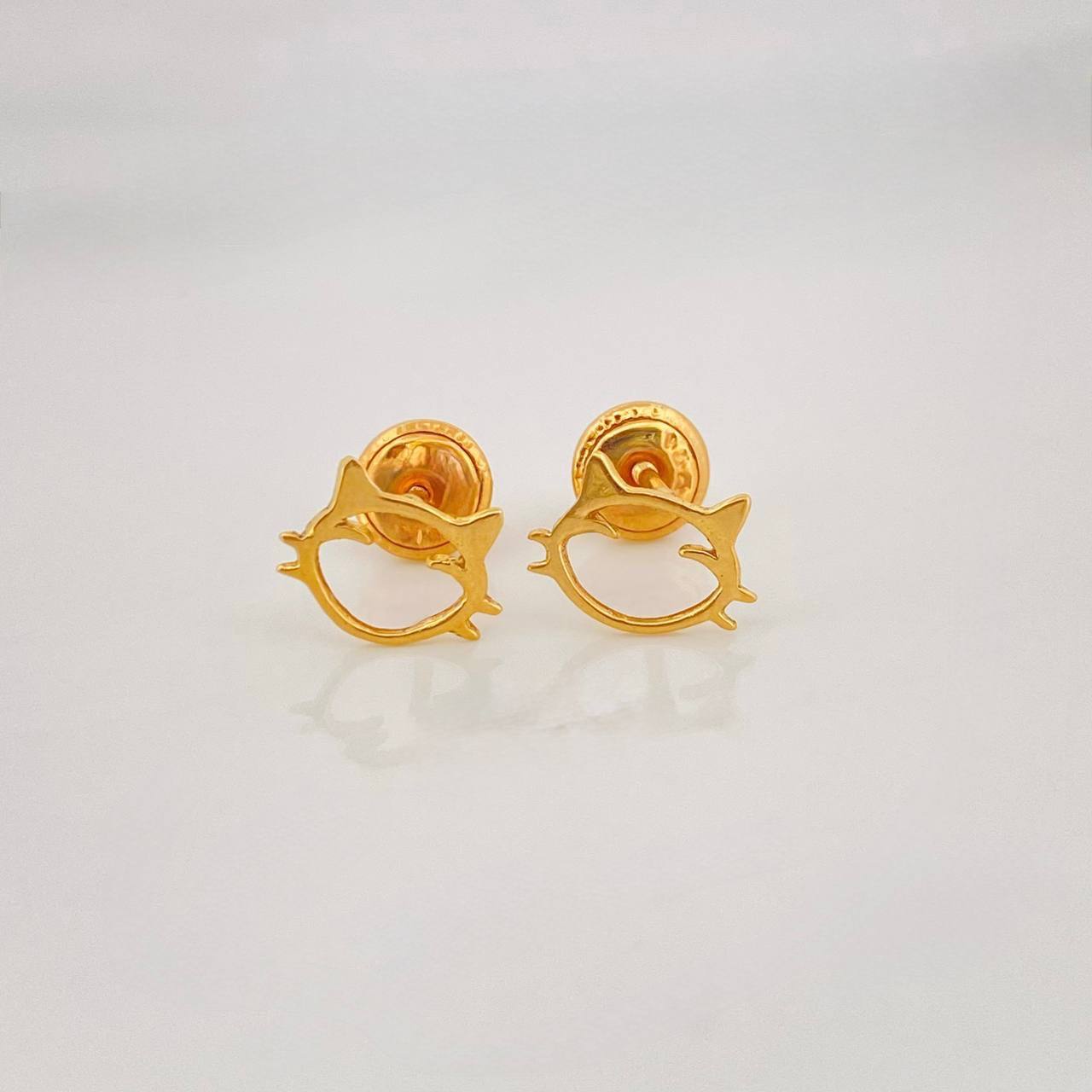 Topos Gato 0.65g / 8.04mm Oro Amarillo 18K