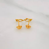 Topos Gato 0.65g / 8.04mm Oro Amarillo 18K