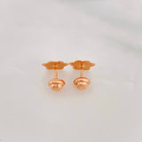 Topos Huellas 0.75g / 8.77mm Oro Rosa 18K