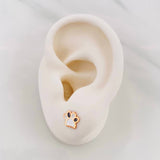 Topos Huellas 0.75g / 8.77mm Oro Rosa 18K