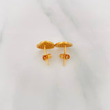 Topos Corazon Tupido 2.15g / 10.47mm Oro Amarillo 18K