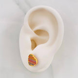 Topos Corazon Tupido 2.15g / 10.47mm Oro Amarillo 18K