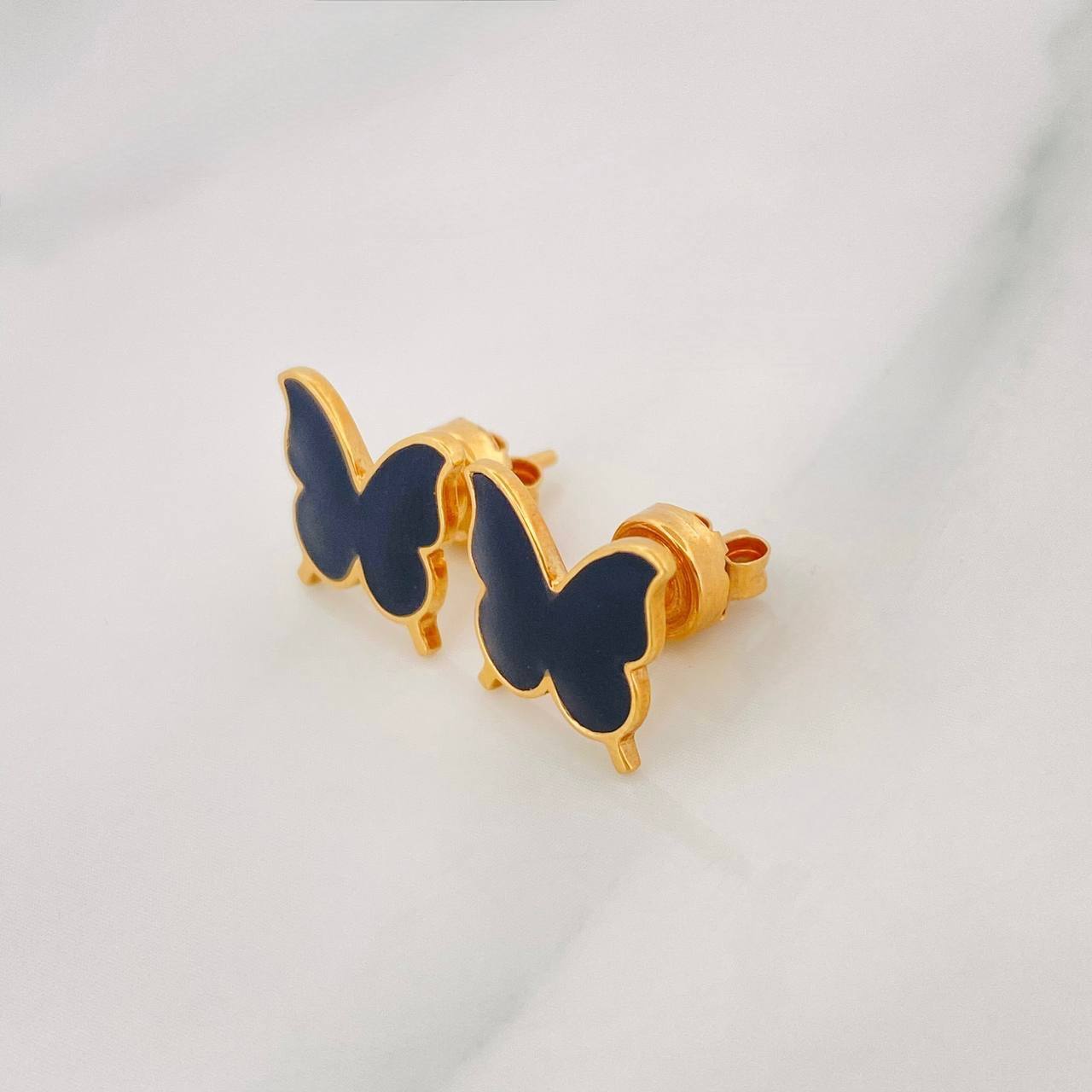 Topos Mariposa 2.25g / 9.67mm Oro Amarillo 18K